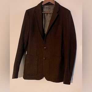 Mauro Grifoni 100% Shetland wool jacket.